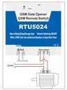 RTU5024 GSM Gate Opener Wiring Connection with Pump