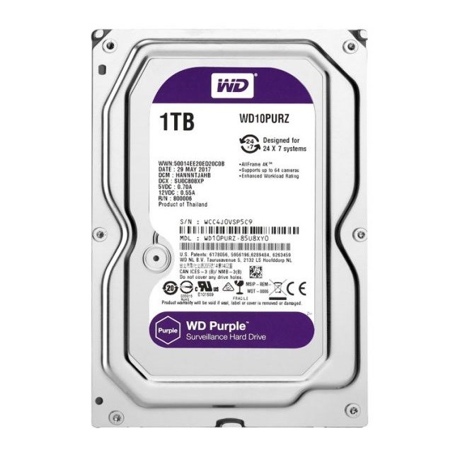 WD Hard Disk 1TB Purple