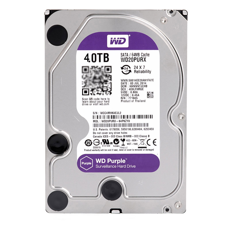 WD Hard Disk 4TB Purple