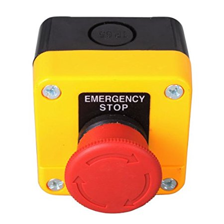 LAY5-J174 Emergency Stop (1NO/1NC)